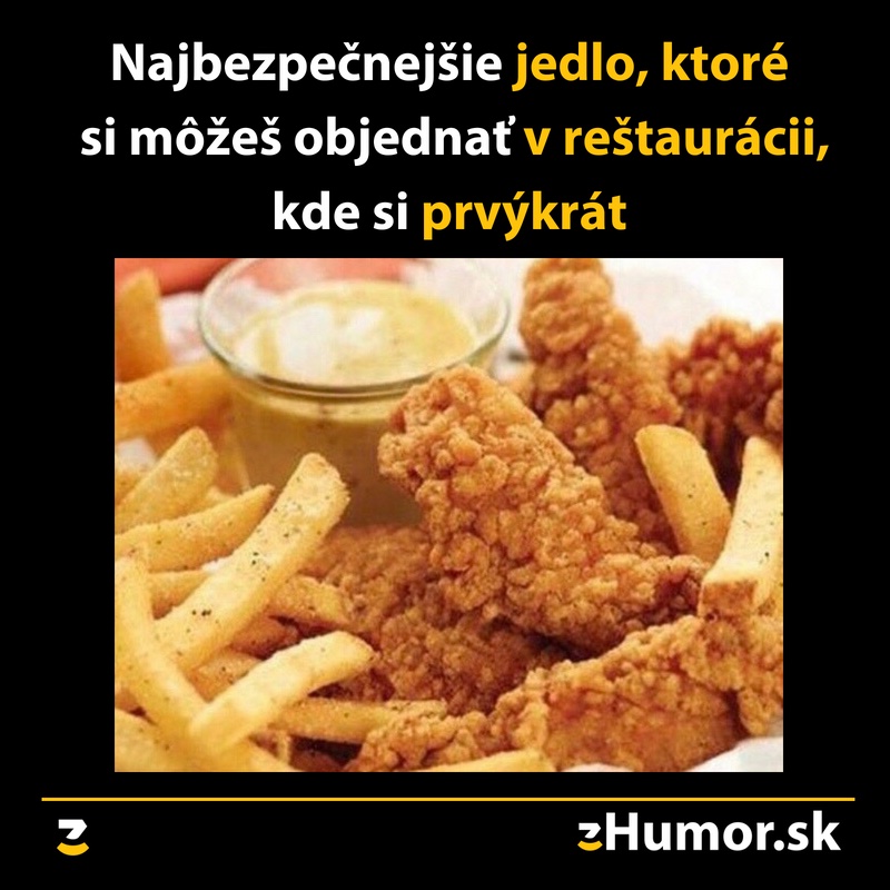 Najbezpečnejšie jedlo v novej reštaurácii