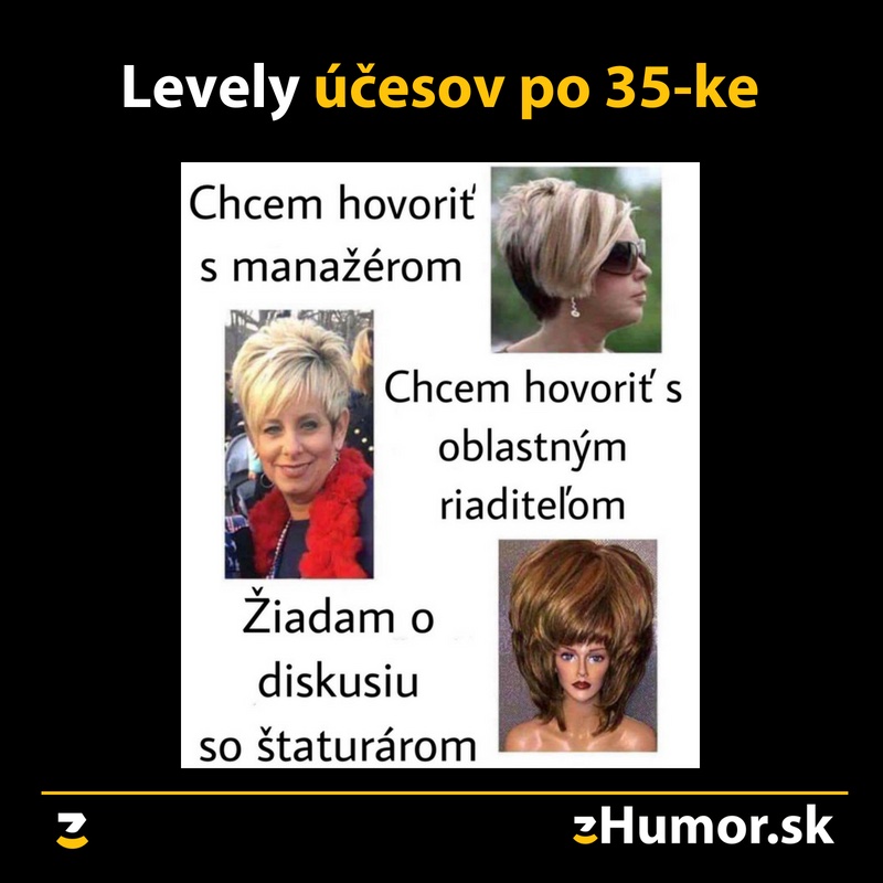 3 levely ženských účesov po 35-ke