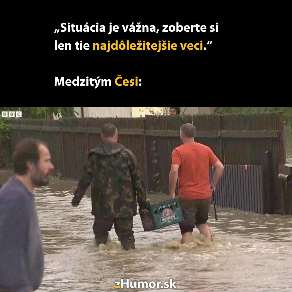 Keď Česi zachraňujú to najdôležitejšie