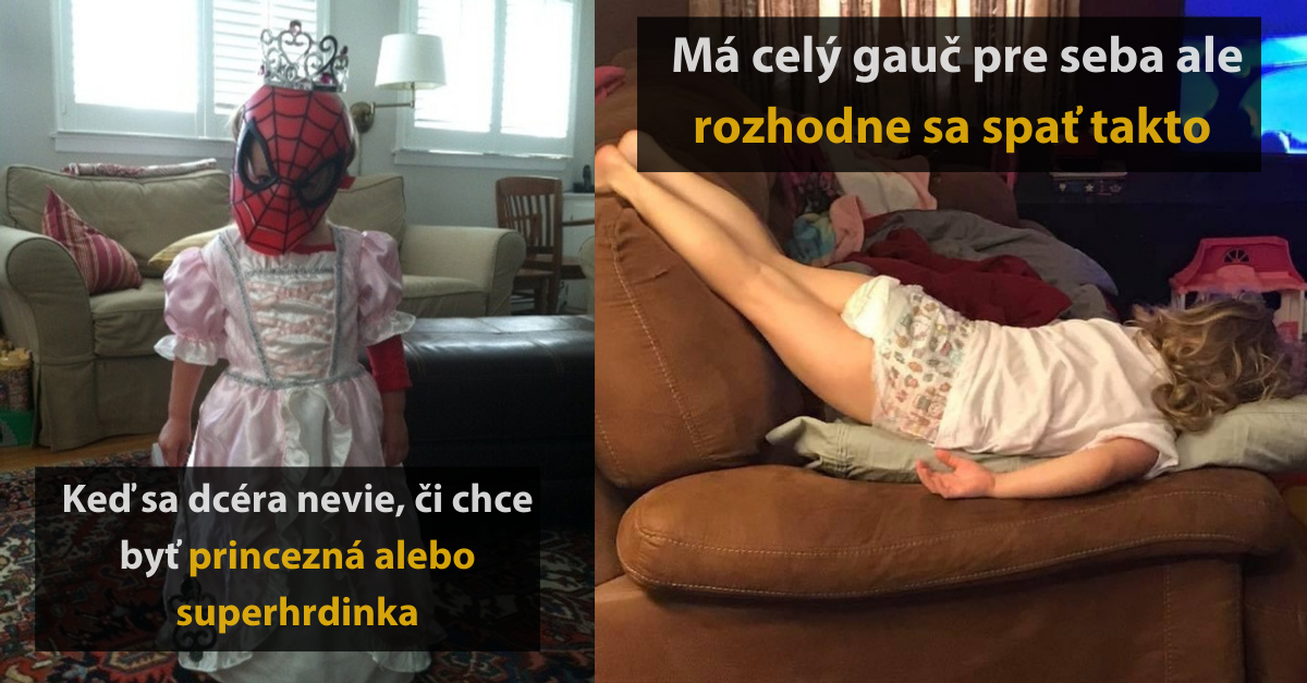 11 detí, ktoré svojim rodičom vedia vtipne spestriť každý jeden deň