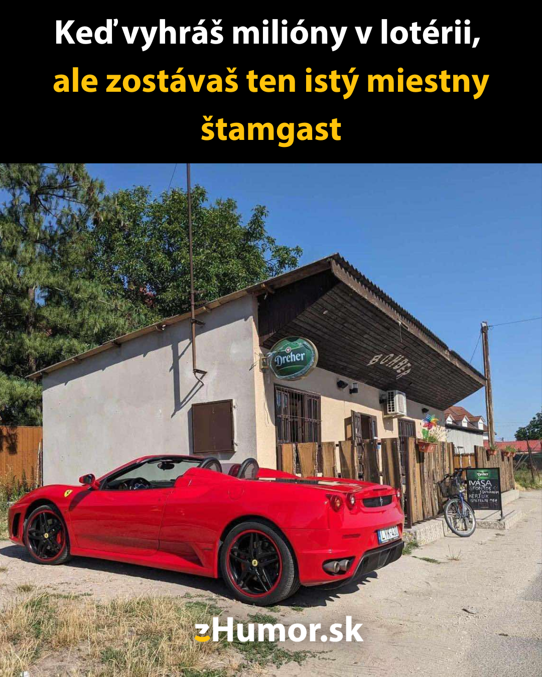 Milionár z dediny