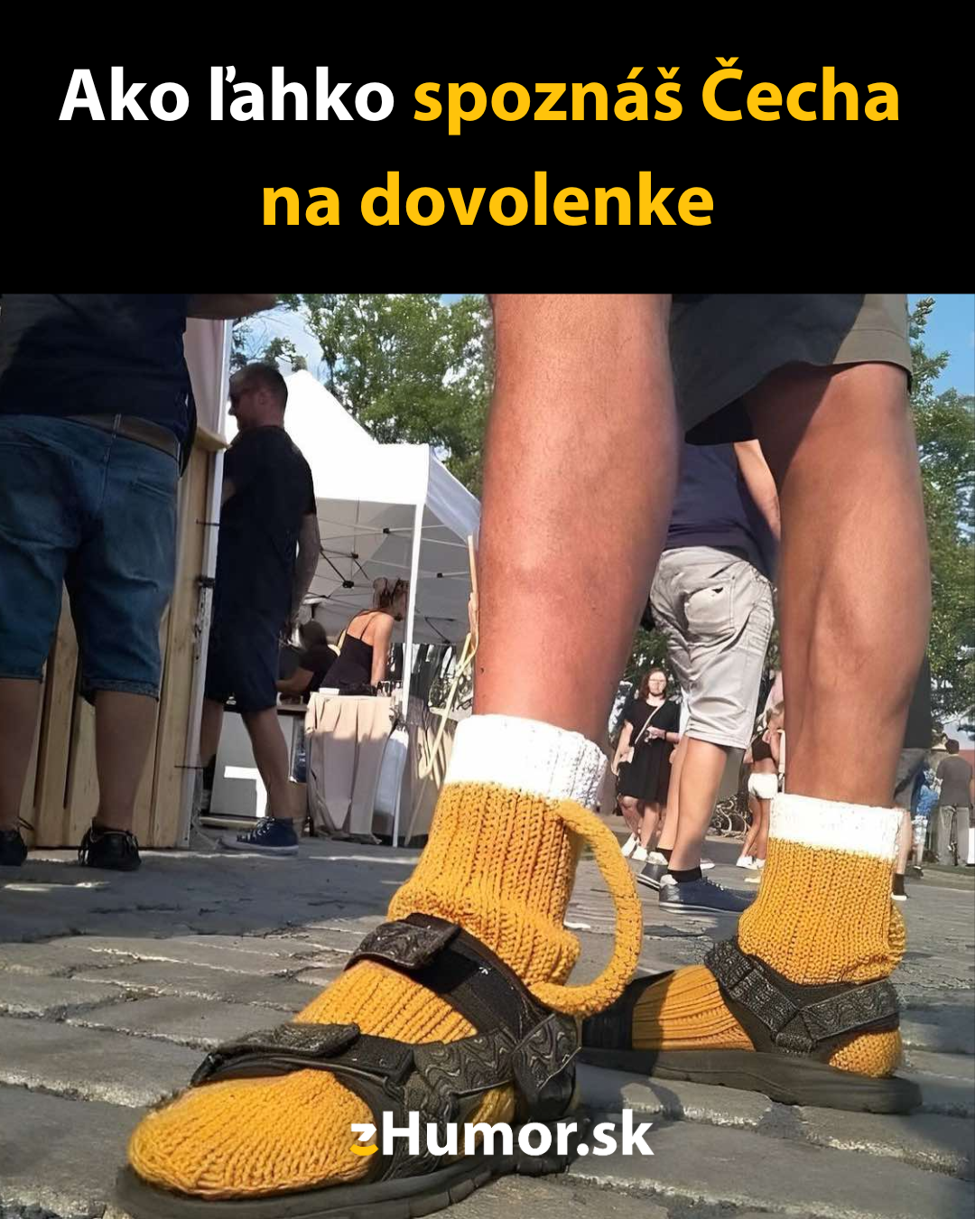 Čech na dovolenke