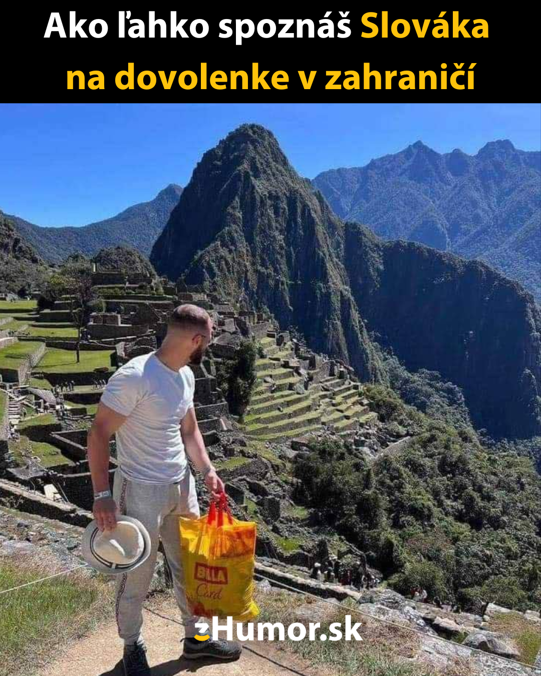 Slovák na dovolenke