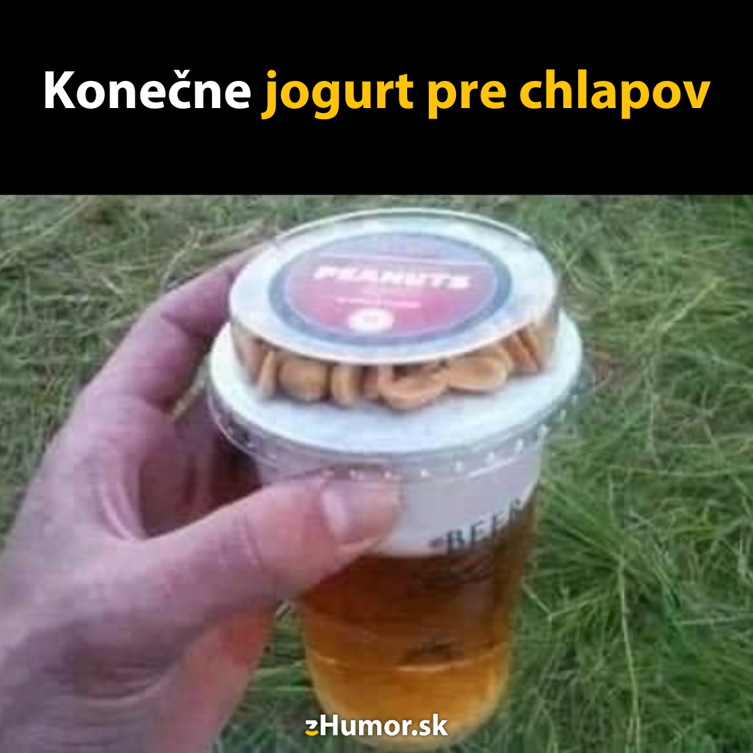 Jogurt pre mužov