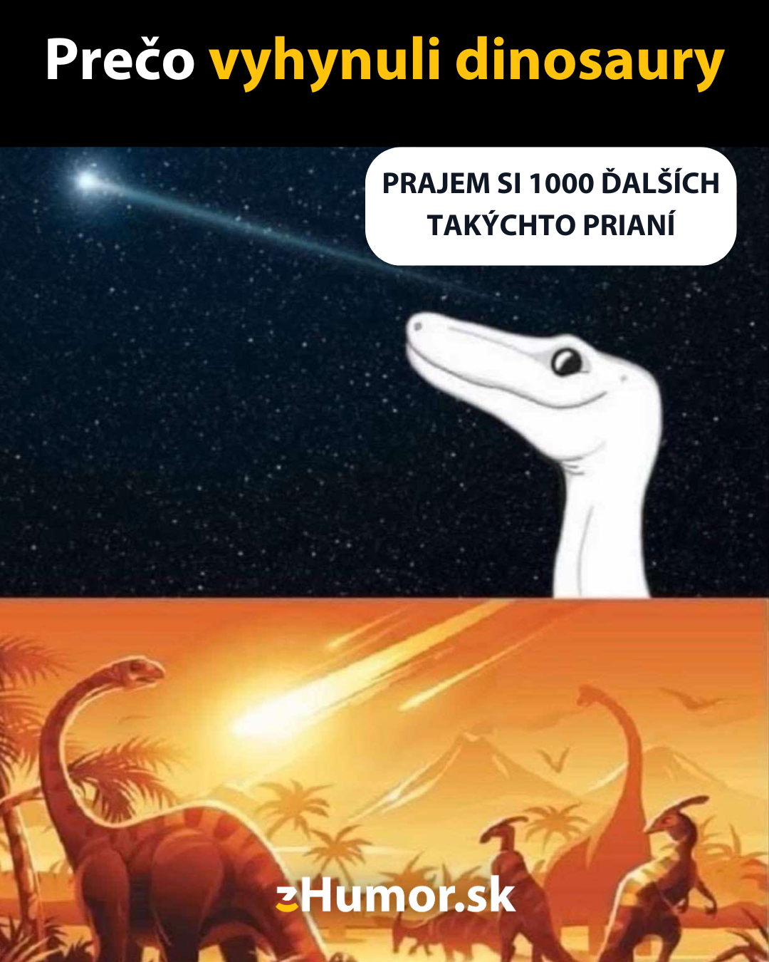 Dôvod vyhynutia dinosaurov