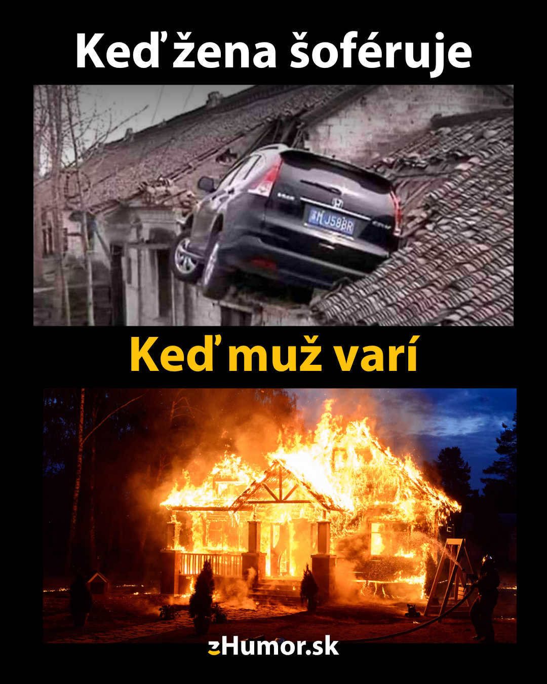 Muži vs. ženy – parkovanie a varenie