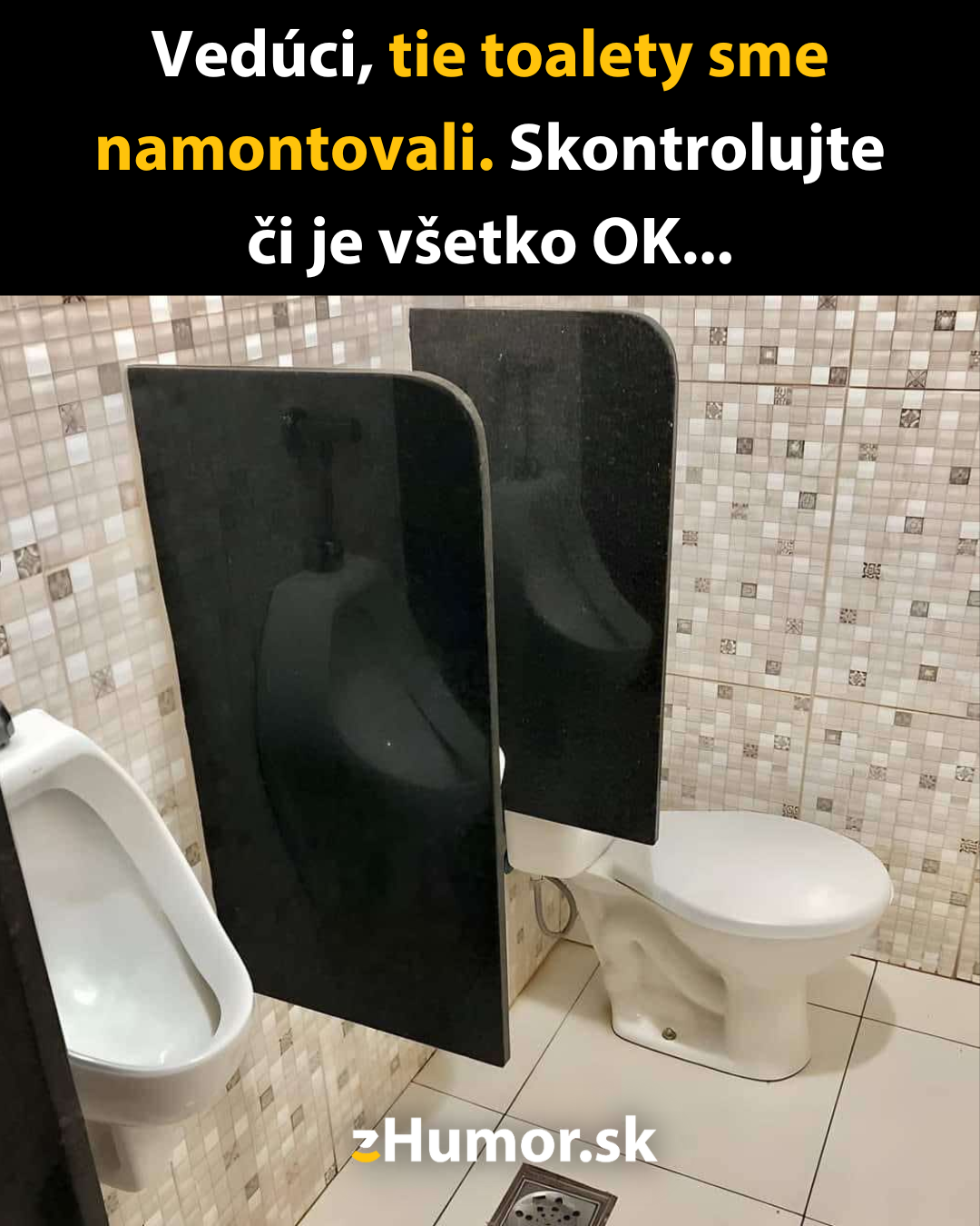 Majstri fušeri montovali toalety