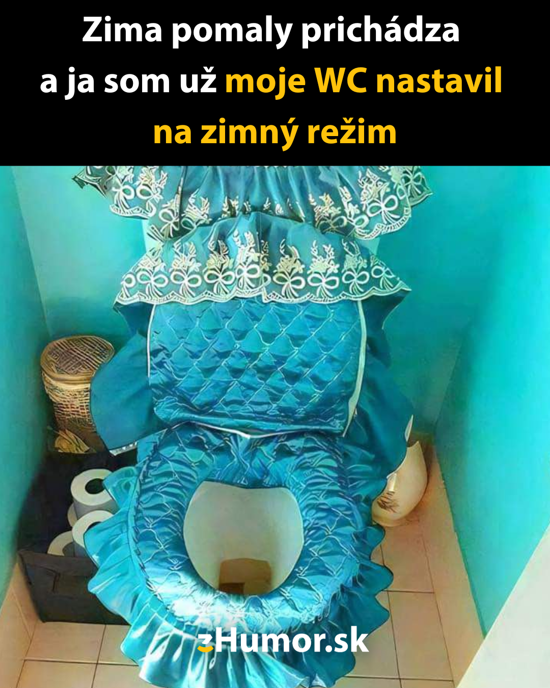 Toaleta so zimným režimom