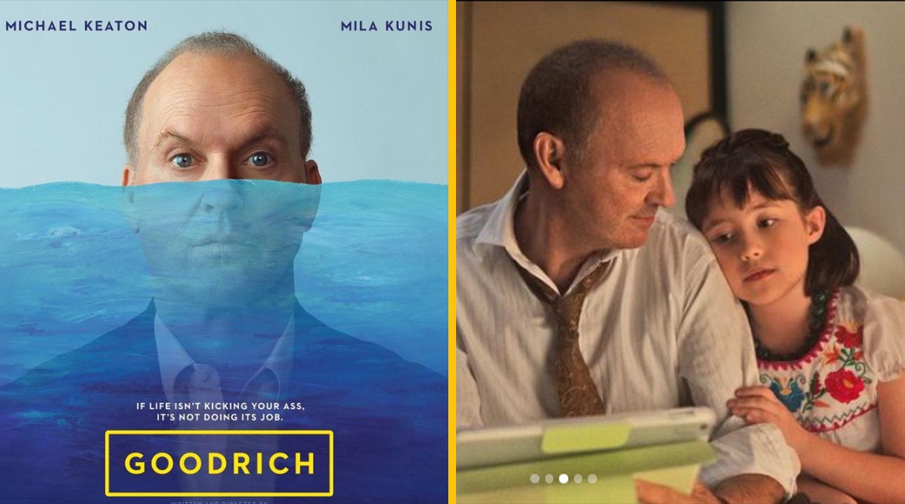Dvojica otec-dcéra (Michael Keaton a Mila Kunis) si zahrali vo filme „Goodrich“
