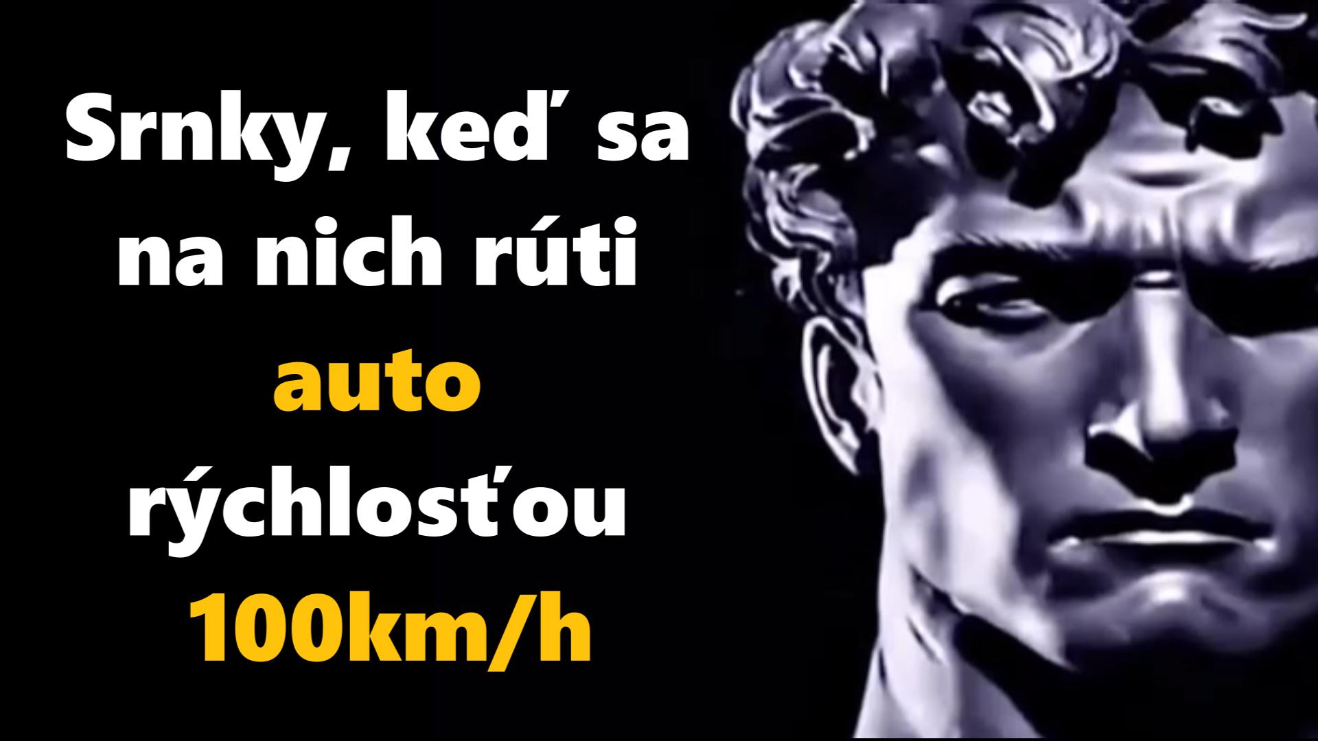 Srnky: Majsterky úteku a sochy na ceste