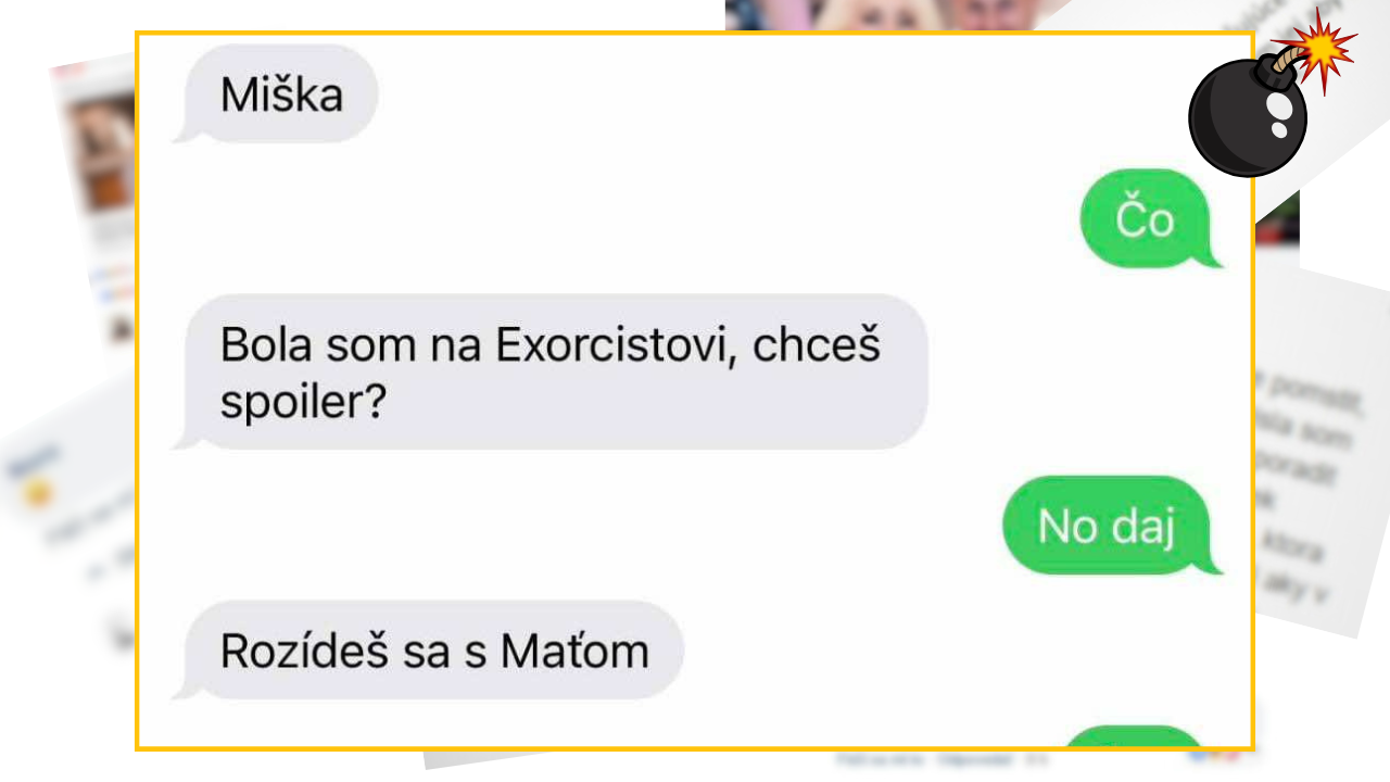 Bomby zo sociálnych sietí #1086 – spoiler k filmu, ktorý rozhodne nechcela počuť