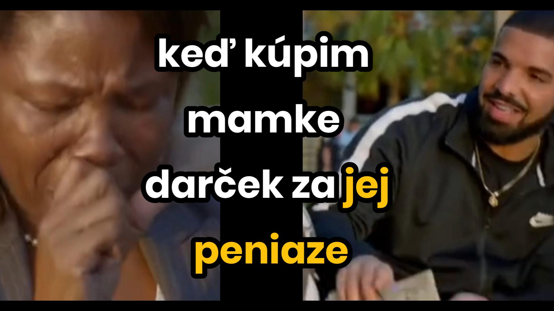 Keď darček pre mamu, platí mama