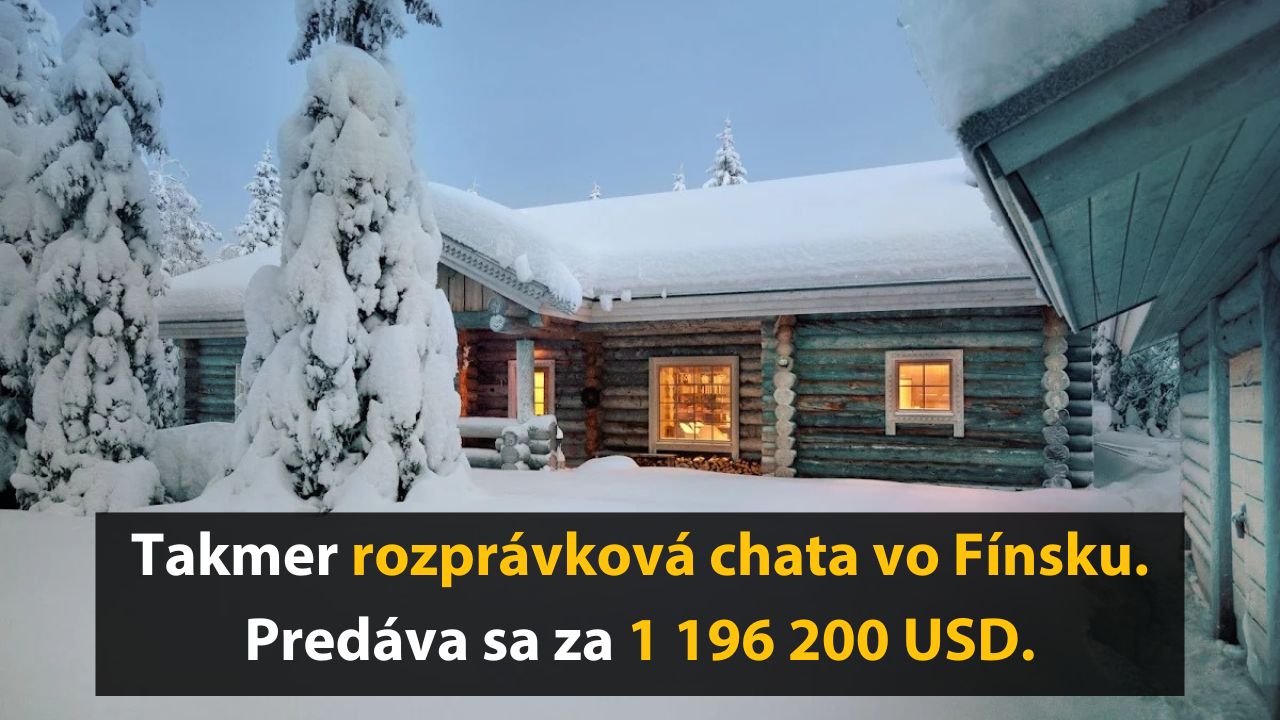 19 fotiek krásnej chaty vo Fínsku, ktorá sa predáva za 1,2 milióna dolárov