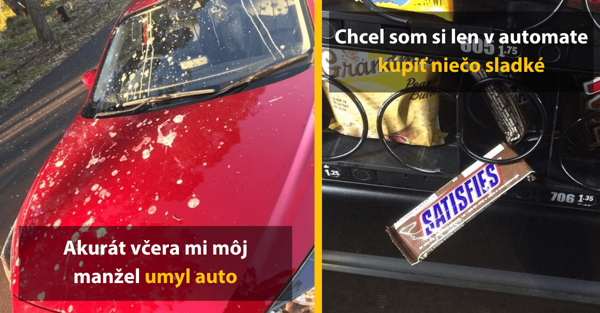 15 fotografií, ktoré sú dokonalou definíciou nešťastia