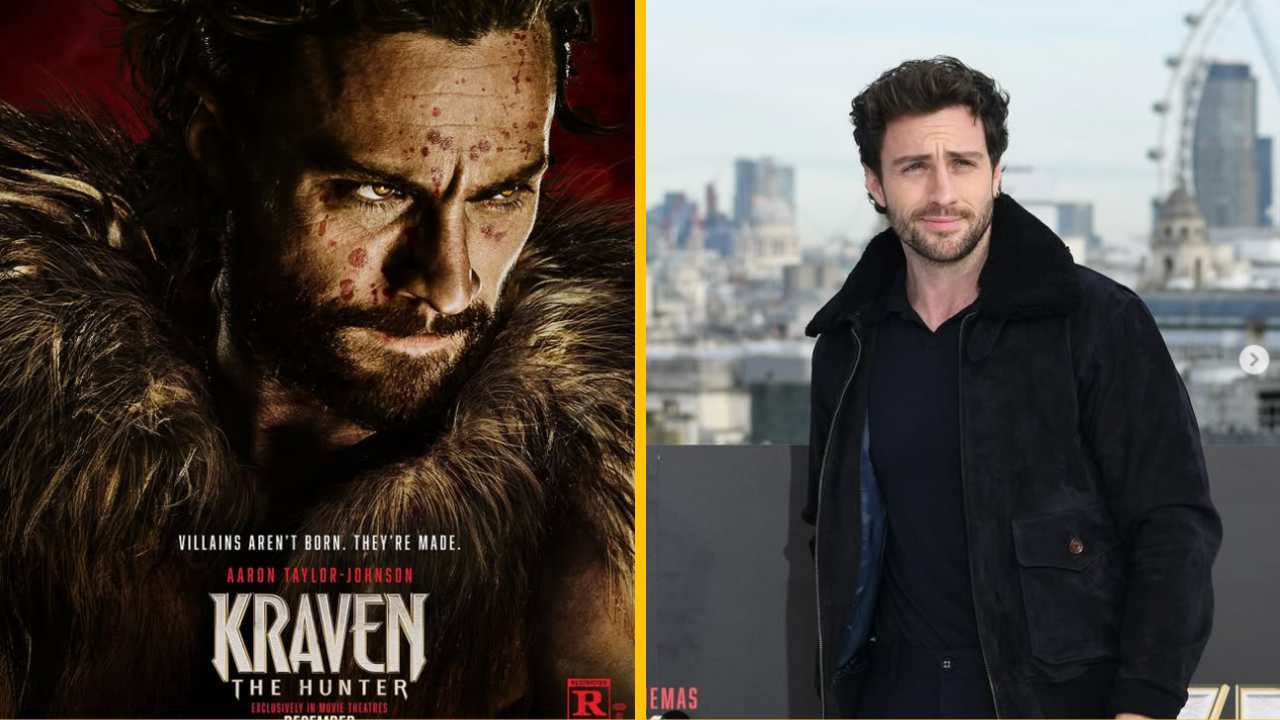 Aaron Taylor-Johnson vo filme „Kraven the Hunter“ zabil vodcu gangu a utiekol z väzenia