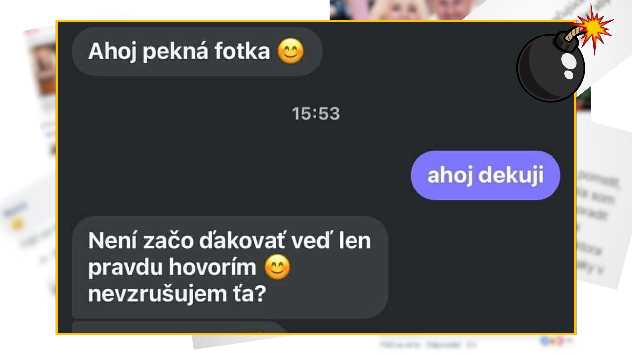 Bomby zo sociálnych sietí #1108 – pomýlil sa a napísal jej či ju nevzrušuje, no takú odpoveď nečakal