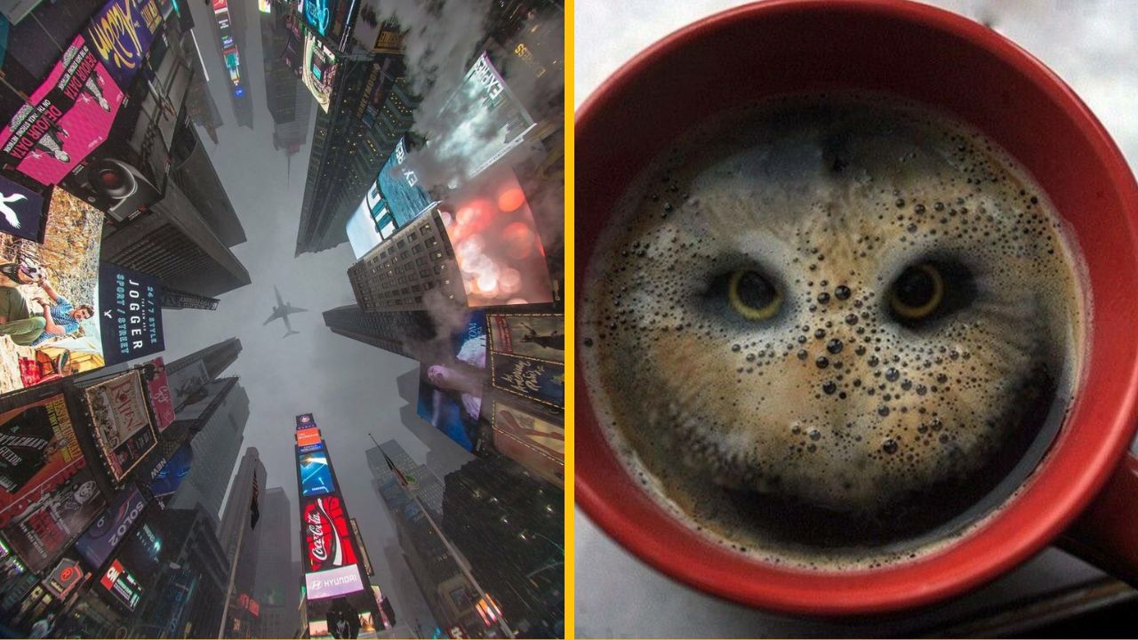 10 záberov neuveriteľných fotografických ilúzií #2