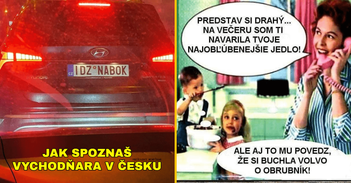 20+ Obrázkov: Všetko vtipné z internetu! #473 – Slovenské Švédske stoly ale aj hádanka so psom