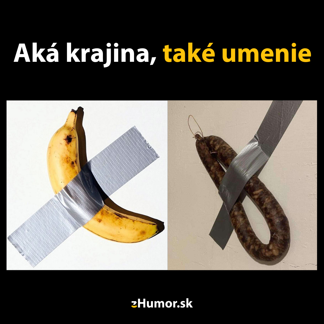 Banán prilepený na stenu ako umenie? Kdeže, toto je umenie!