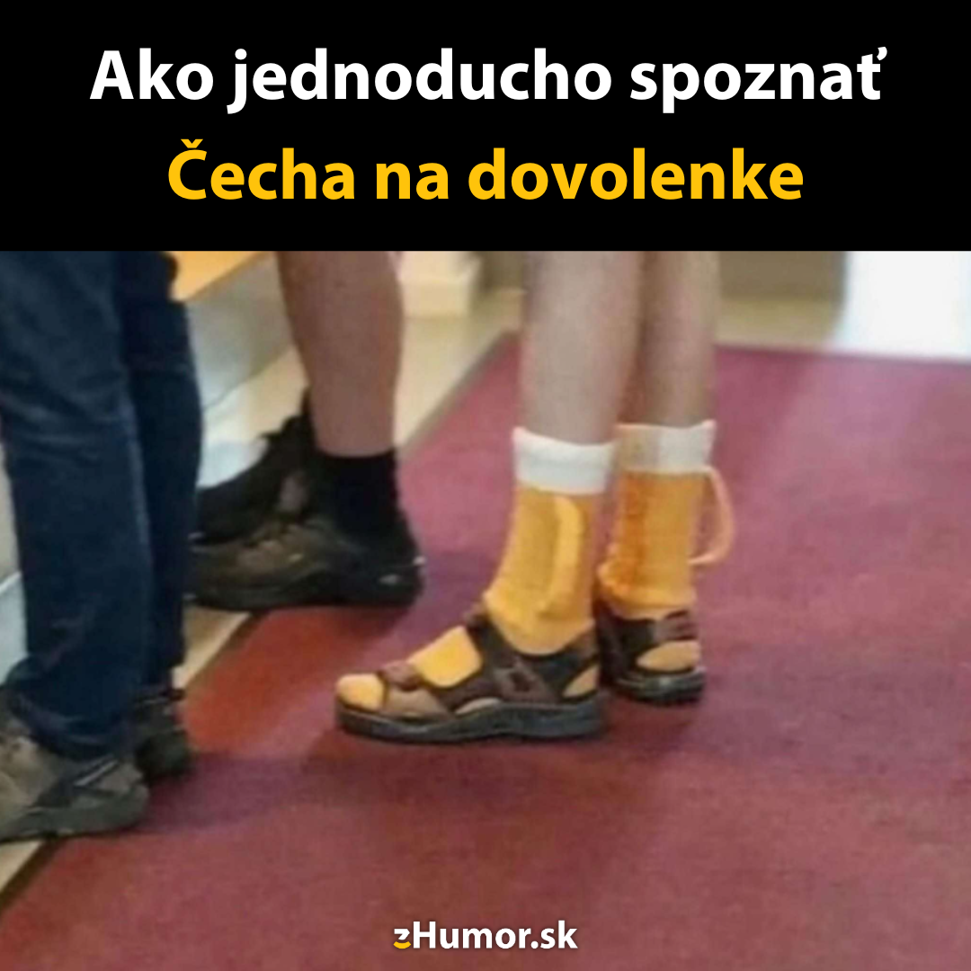 Čech na dovolenke