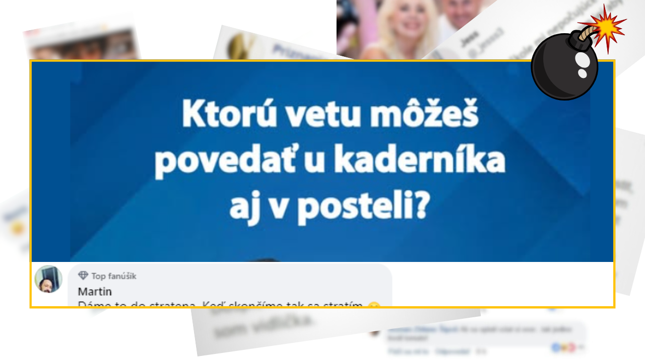 Bomby zo sociálnych sietí #1121 – Slováci vyslovili vety, ktoré sa dajú povedať u kaderníka, ale aj V POSTELI