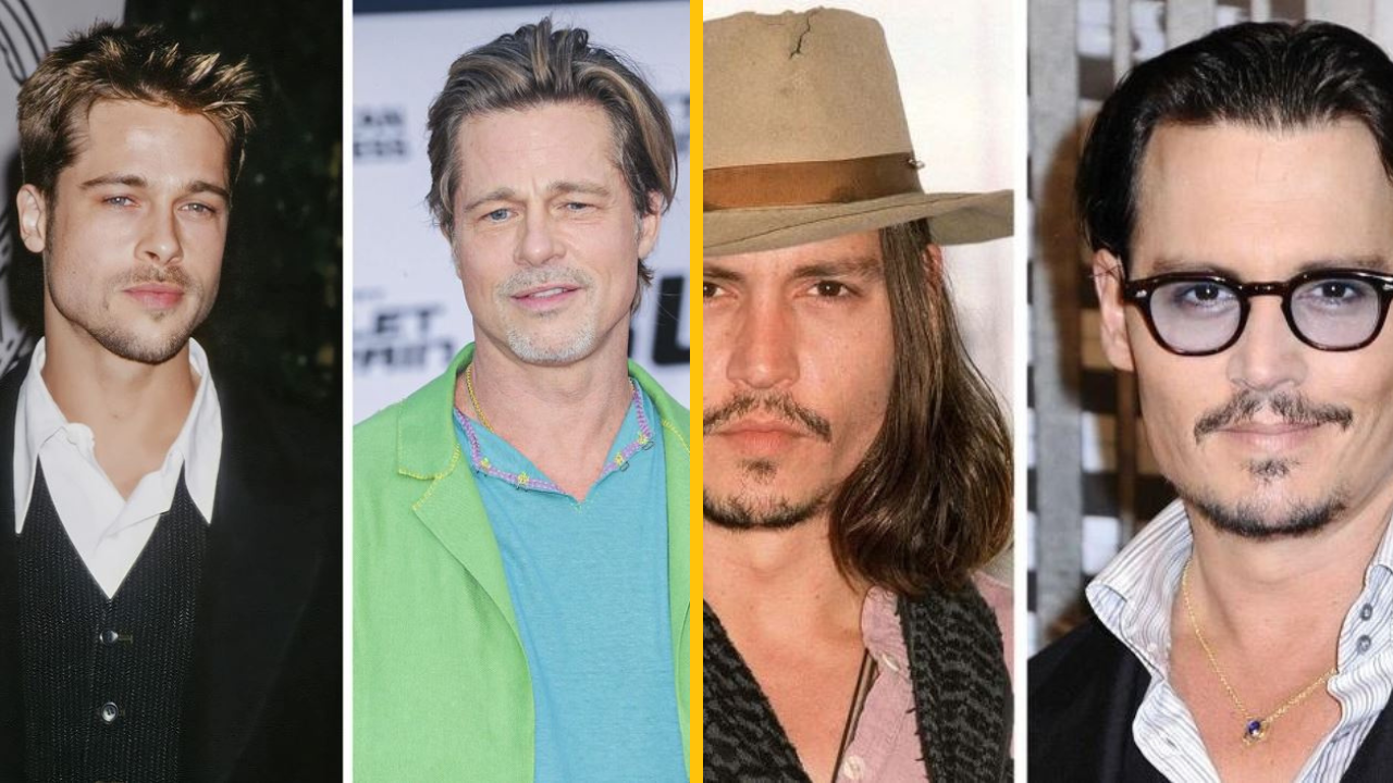 Brad Pitt a 15 ďalších slávnych mužov, ktorých šarm rokmi len prekvital