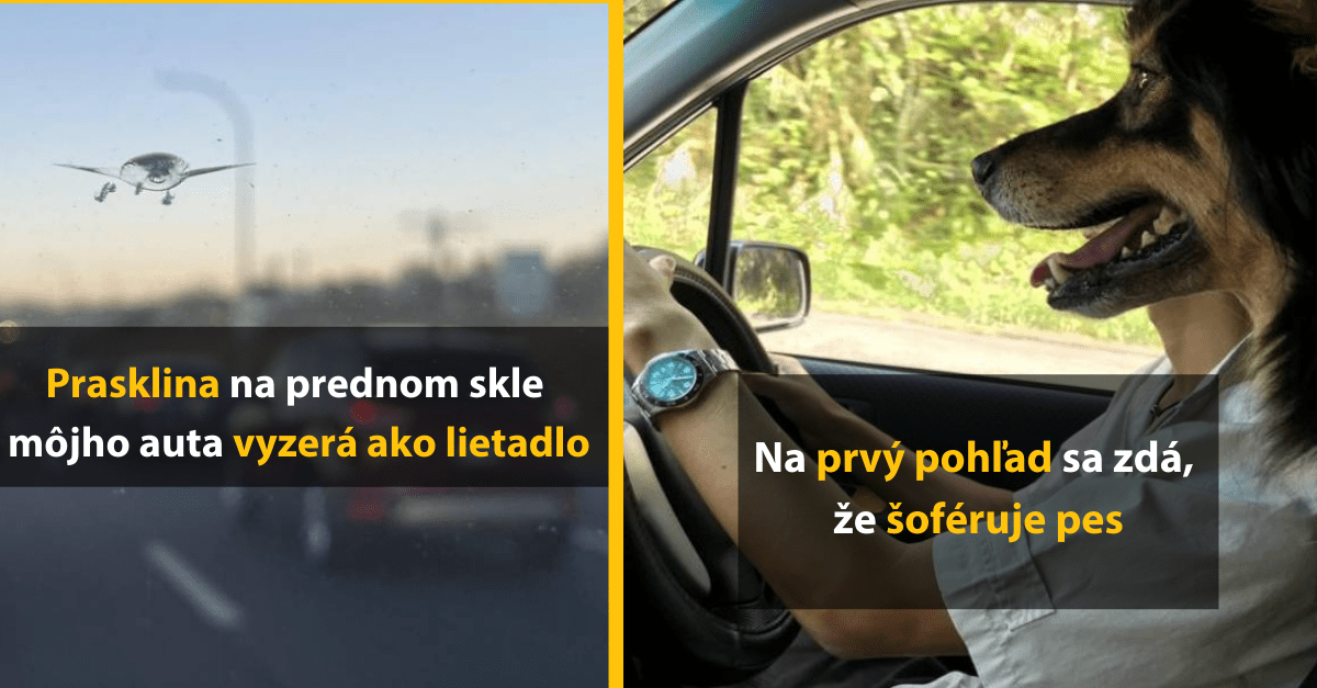 20 fotiek, ktoré poriadne vyskúšajú vašu pozornosť a možno vám trošku zamotajú hlavu