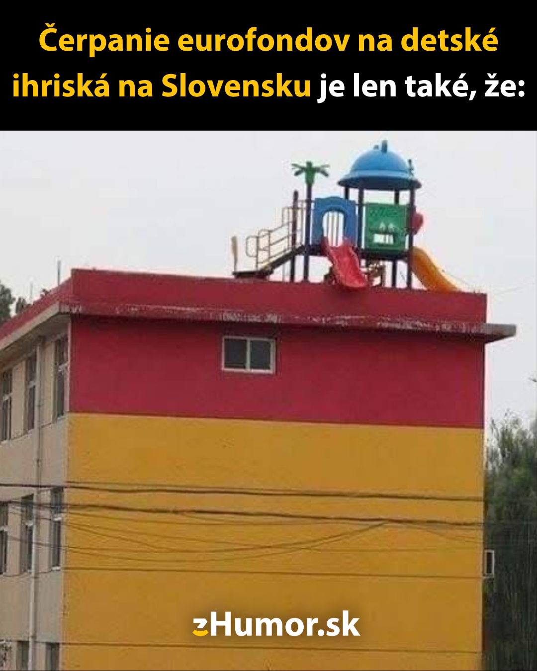 Slovenské detské ihriská za eurofondy