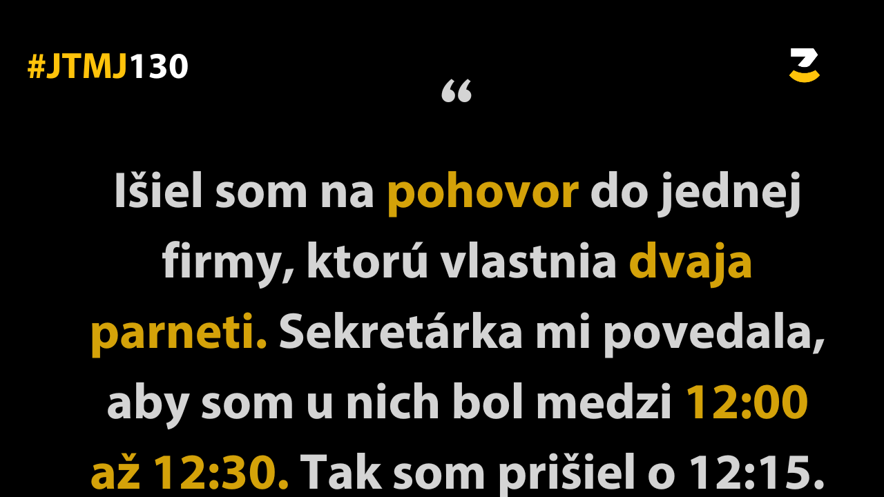 JTMJ: Vtipné príbehy, ktoré píše sám život #130 : Život je ako horská dráha.