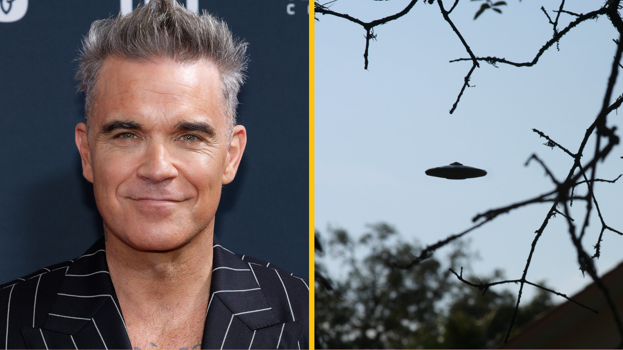 Robbie Williams povedal, že UFO bolo tak blízko, že sa ho mohol dotknúť