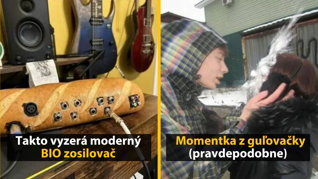 30+ Obrázkov, ktorými dokonale zabiješ čas #513 – Momentka z guľovačky alebo moderný BIO zosilovač