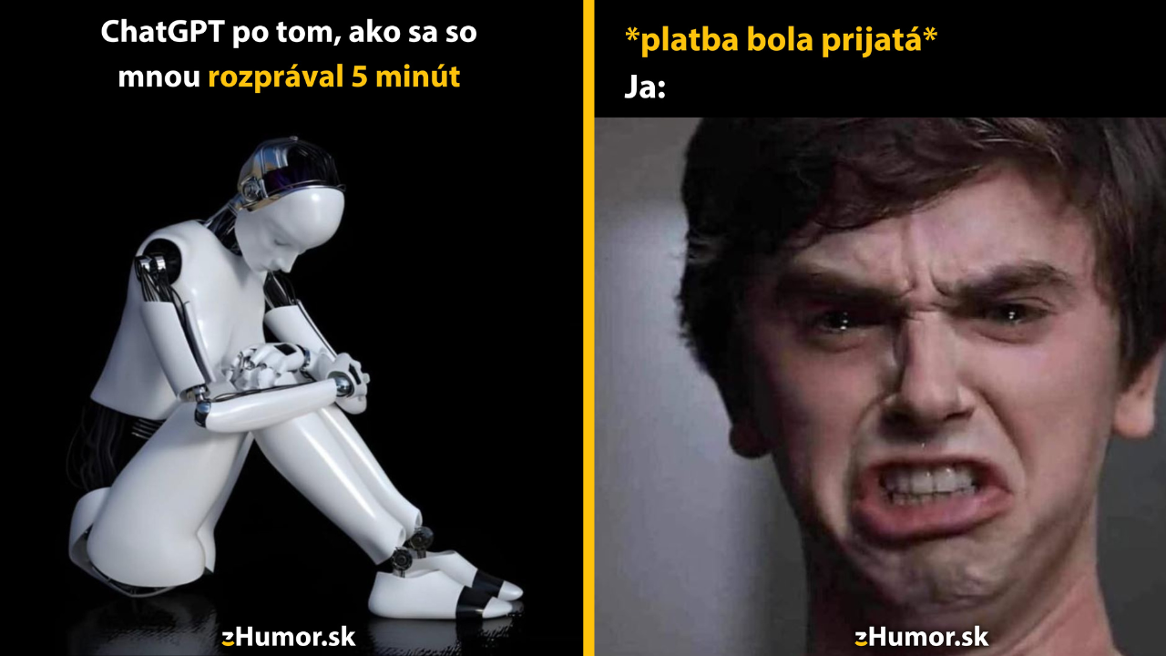 Zopár memečiek, ktoré vznikli, aby ti spríjemnili deň #1536: Budem ťa musieť poslať za terapeutom.