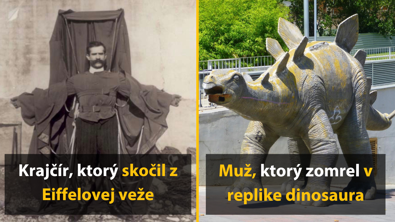 Príbehy 10 ľudí, ktorí zomreli spôsobmi, akými by to nikto nikdy nečakal