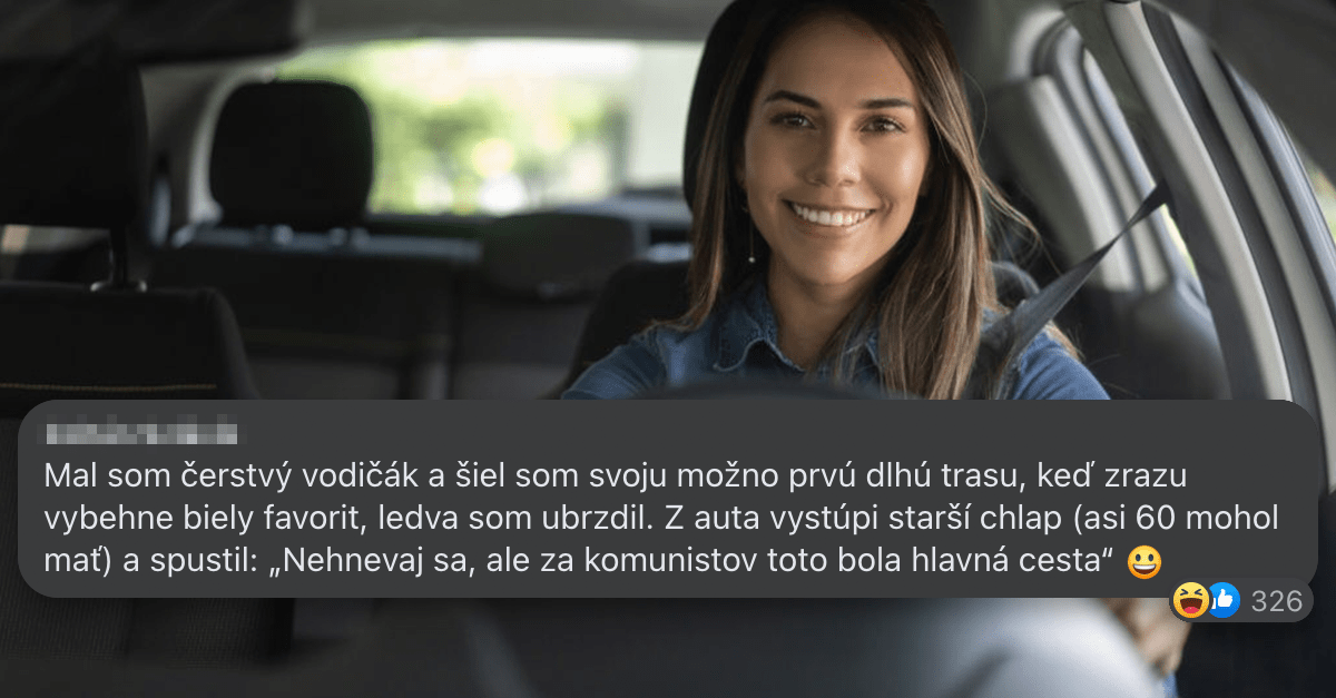 Slováci na internete zdieľajú najvtipnejšie a najbizarnejšie situácie, ktoré zažili počas šoférovania