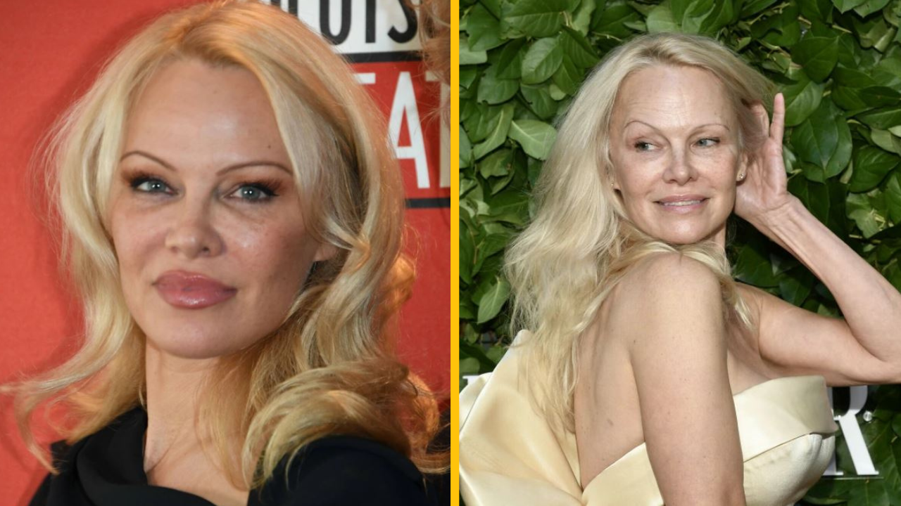 Pamela Anderson na veľké udeľovanie cien prišla bez mejkapu