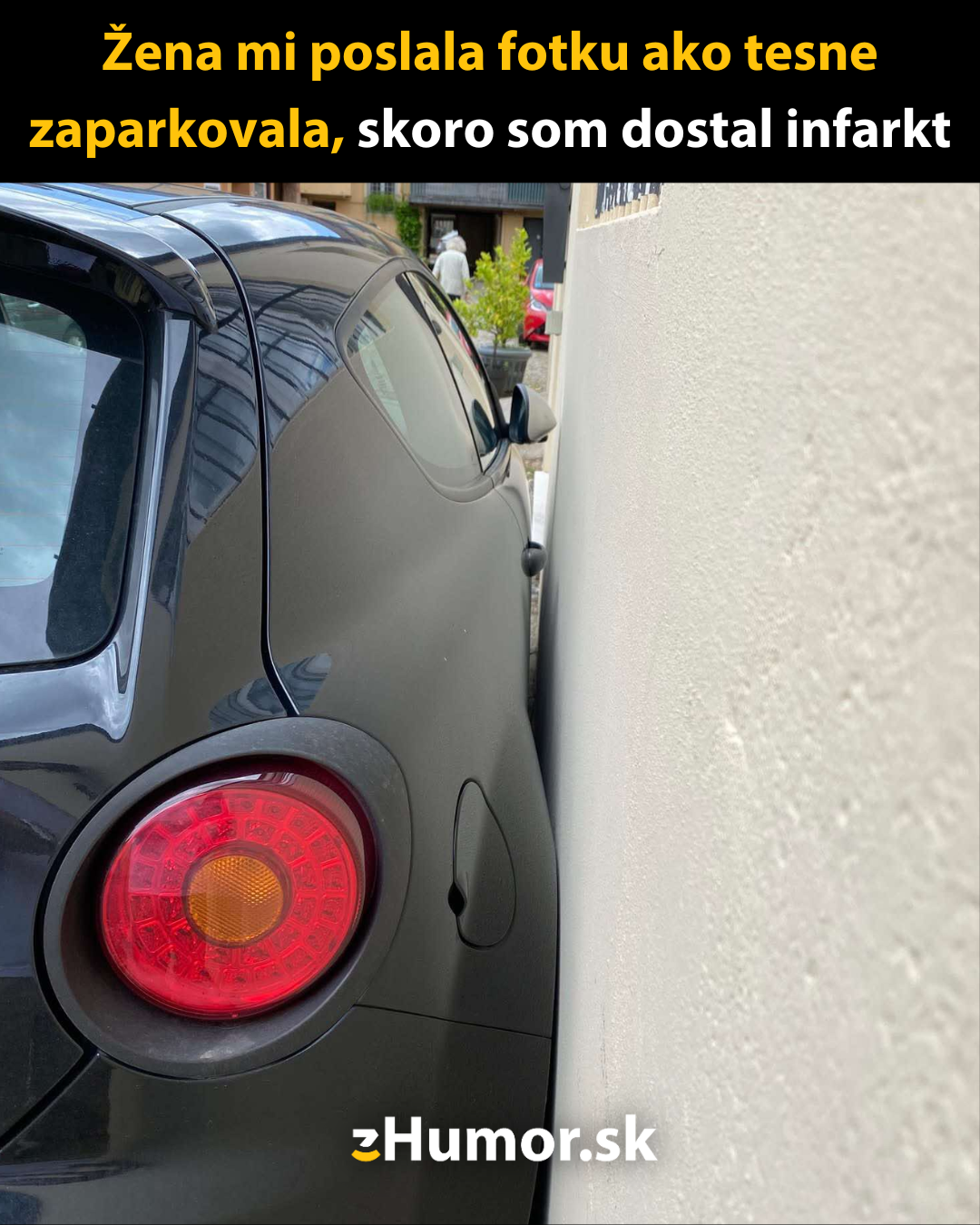 Keď žena parkuje auto