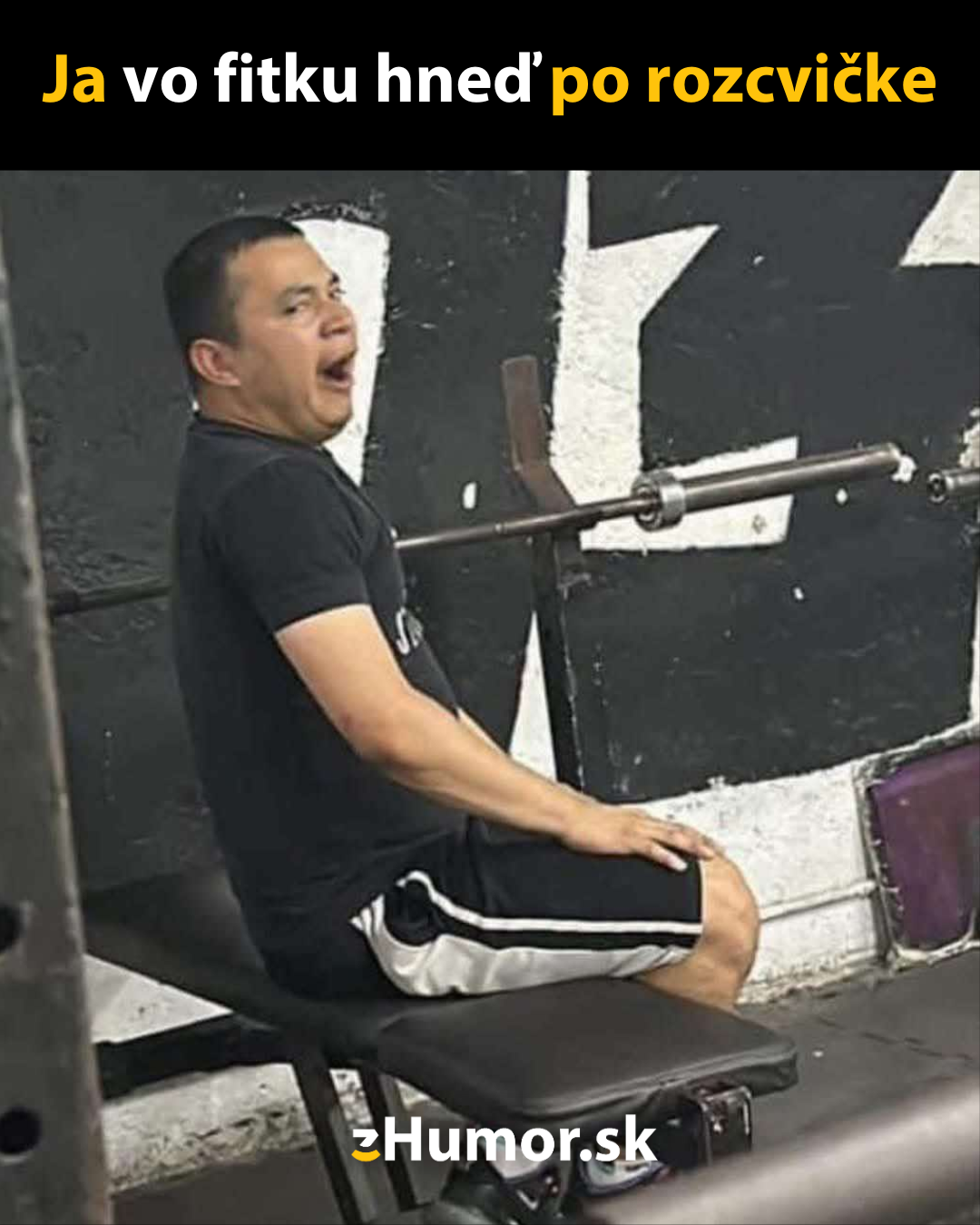 Najväčší makač vo fitku