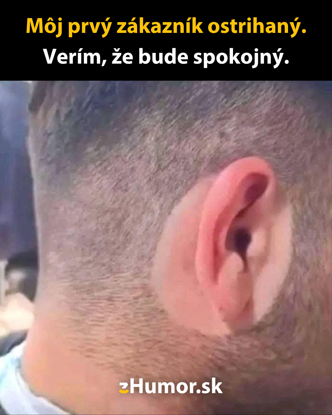 Keď strihá barber fušer