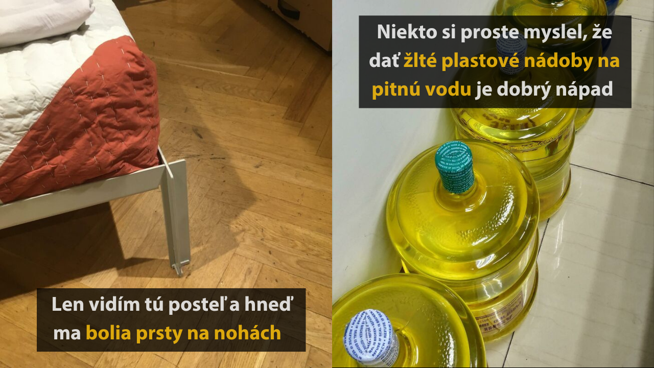 10 dizajnérskych omylov, ktoré určite vyzerali dobre na papieri, no v praxi sú doslova zlým snom #1
