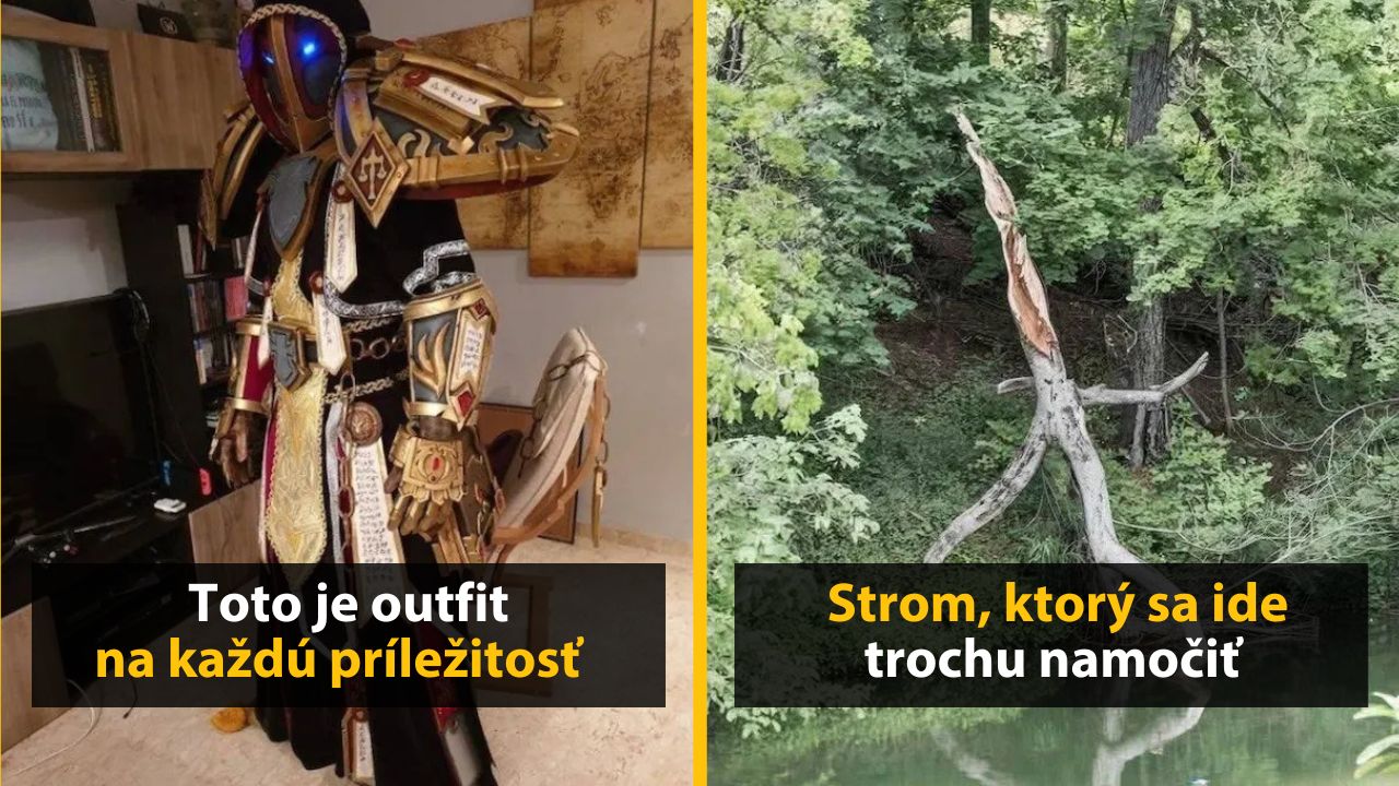 30+ Obrázkov, ktorými dokonale zabiješ čas #545 – Strom sa ide trochu namočiť alebo robot na skateboarde