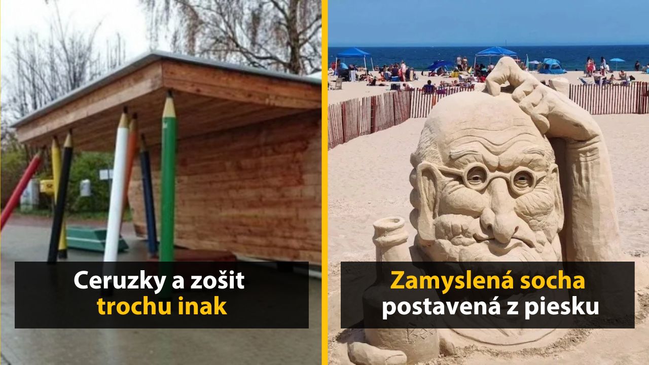 30+ Obrázkov, ktorými dokonale zabiješ čas #539 – Zamyslená socha z piesku alebo toaleta so žraločou hlavou