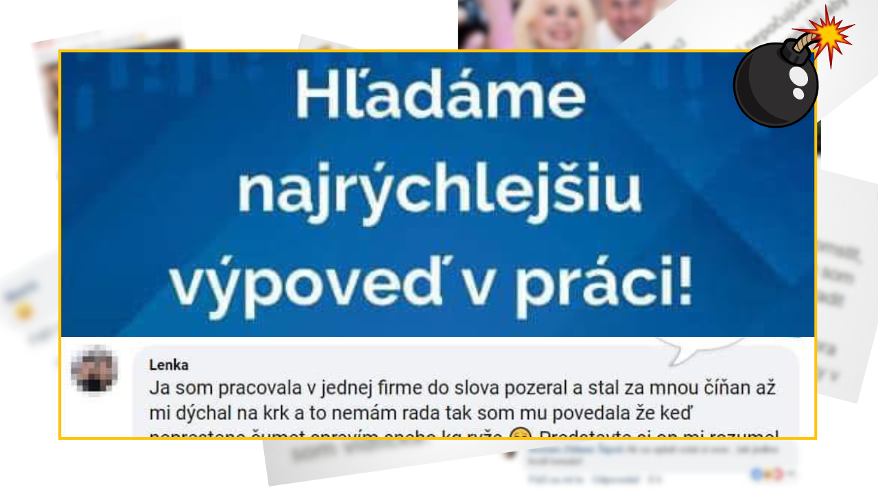 Bomby zo sociálnych sietí #1147 – Slovenka Lenka z fabriky dostala asi najrýchlejšiu výpoveď o akej sme počuli