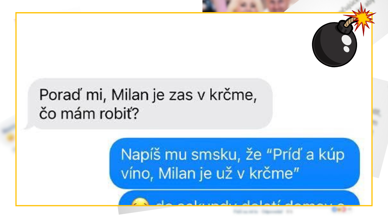 Bomby zo sociálnych sietí #1160 – ako jednoducho a rýchlo dostať chlapa z krčmy domov?