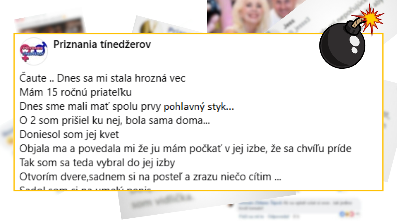 Bomby zo sociálnych sietí #1161 – mal mať prvý pohlavný styk, namiesto toho behal nahý po meste