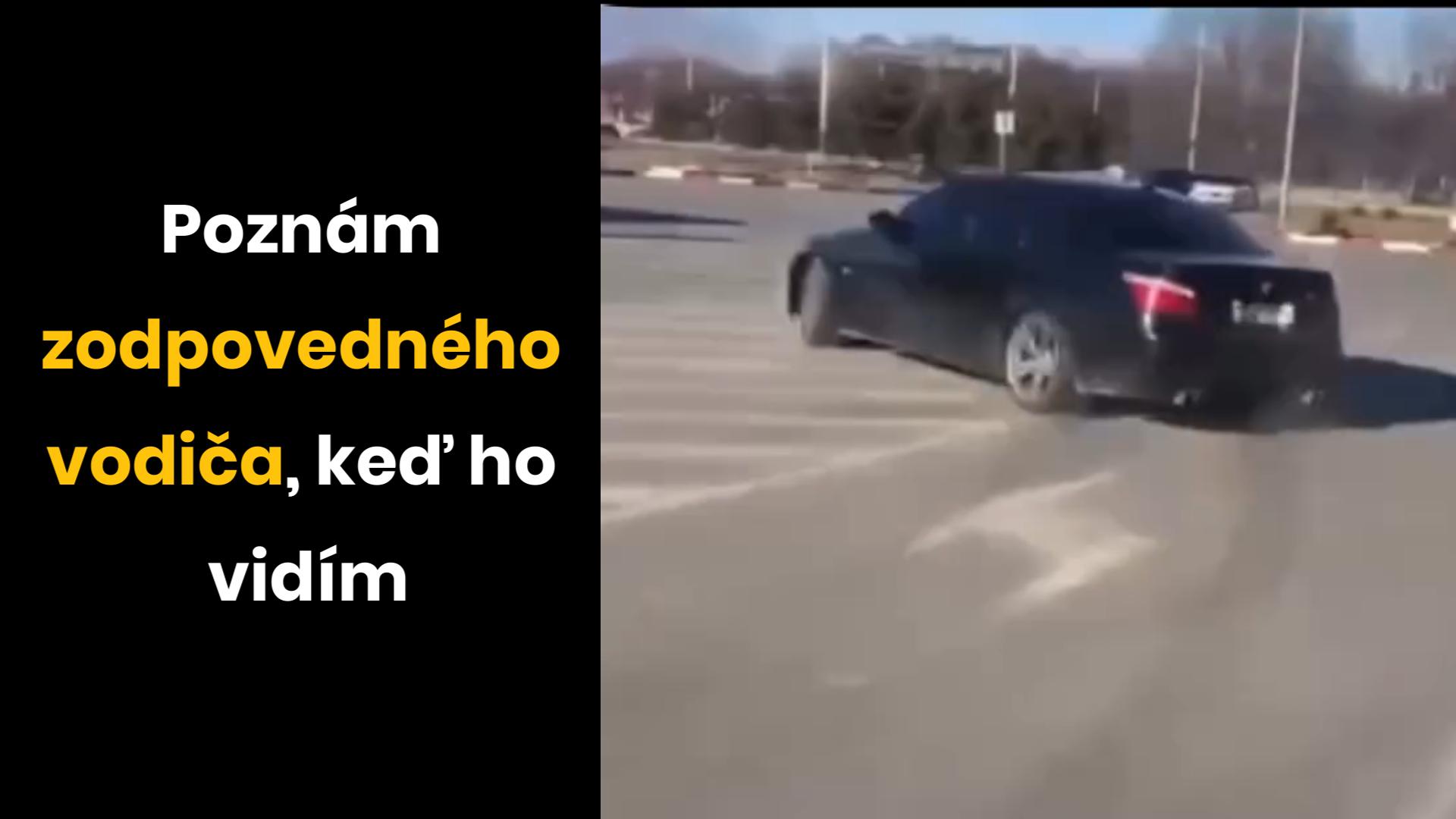 Keby takto jazdili všetci, neboli by nehody
