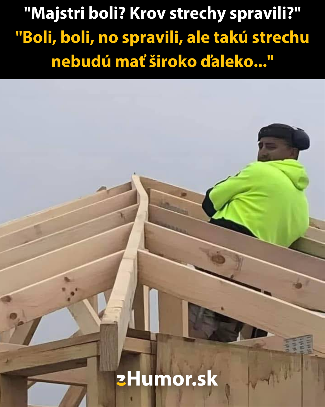 Majstri fušeri robili krov strechy