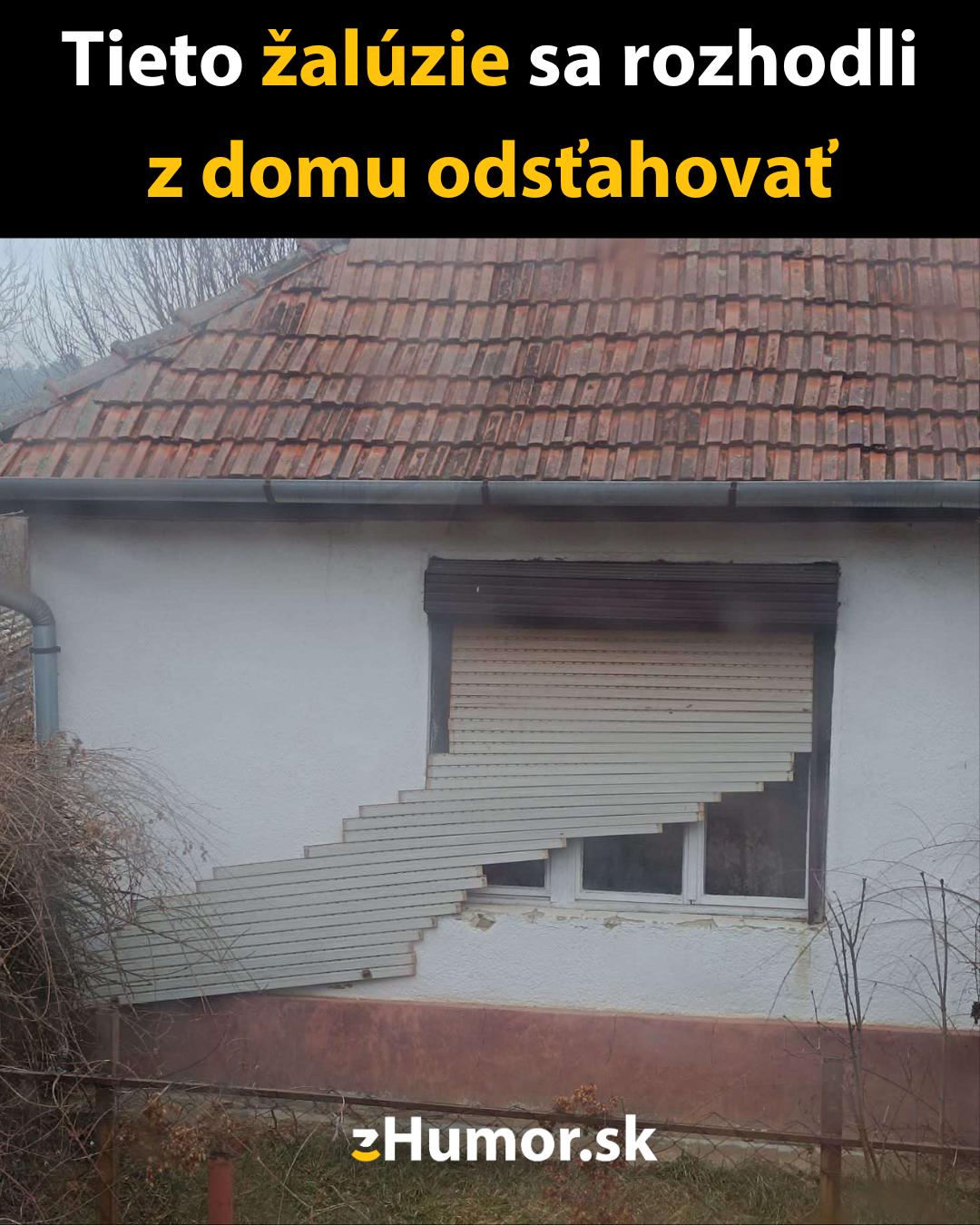Zbohom žalúzie
