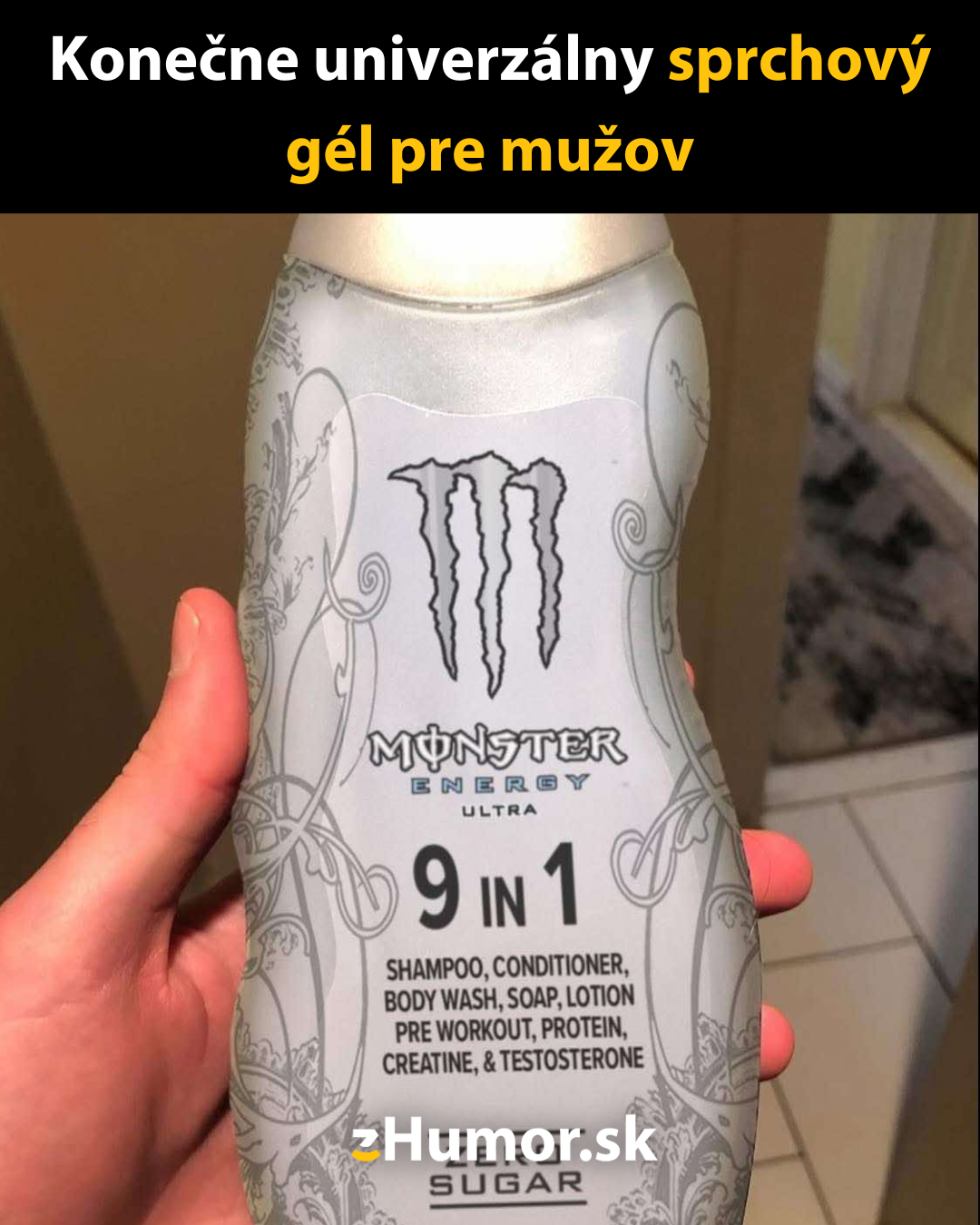 Sprchový gél pre mužov