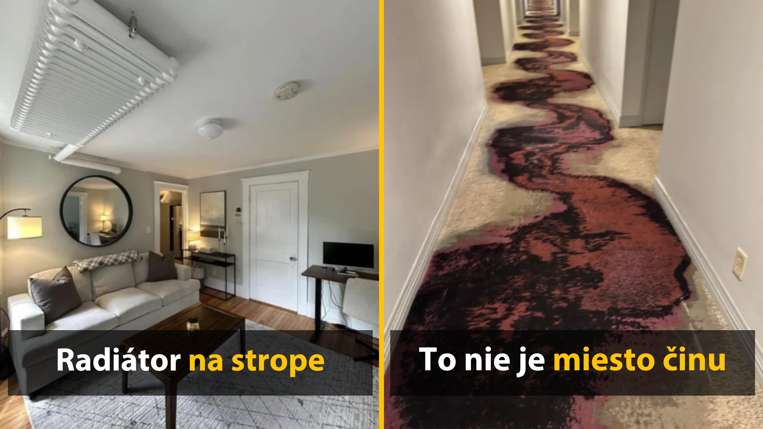 9 fotografií epických chýb v rekonštrukcii, ktoré doma mať nechcete
