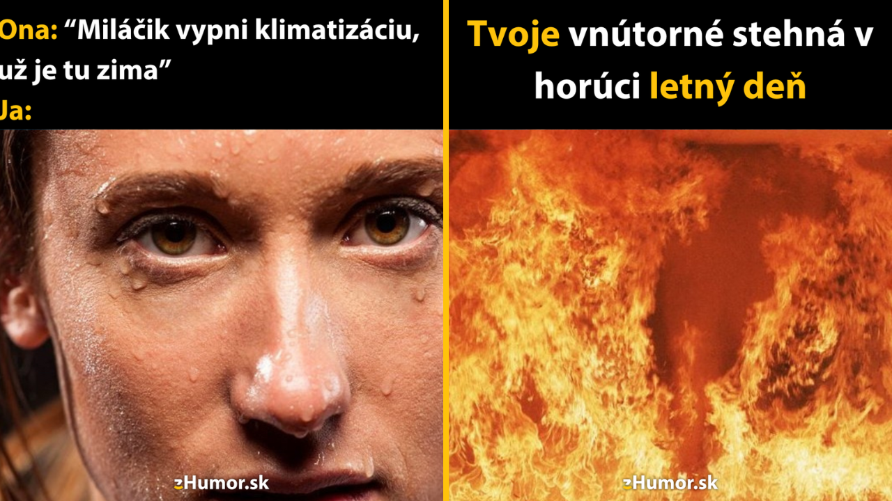10 letných meme, ktoré ukážu našu skutočnú lásku k horúčavám